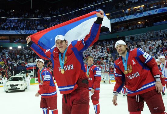 Hockey World Championship. Final match Russia - Slovakia