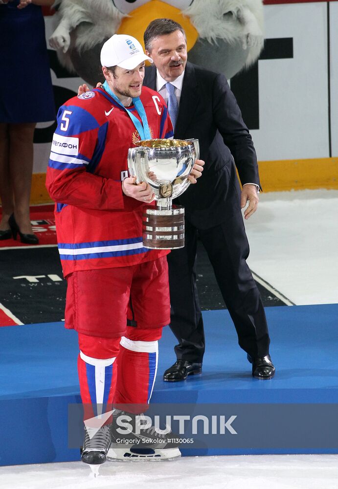 Hockey World Championship. Match Russia - Slovakia