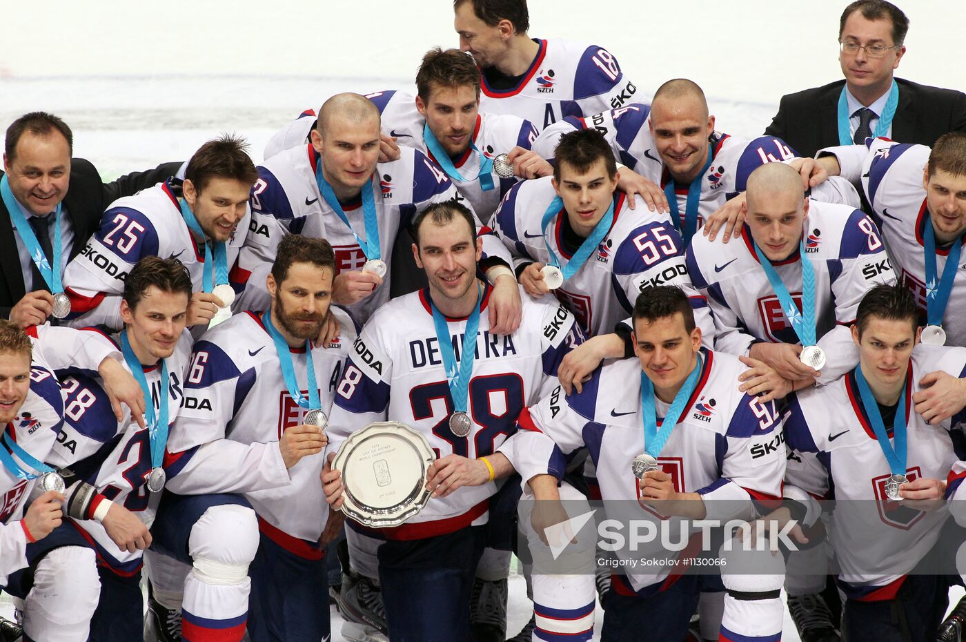 Hockey World Championship. Match Russia - Slovakia