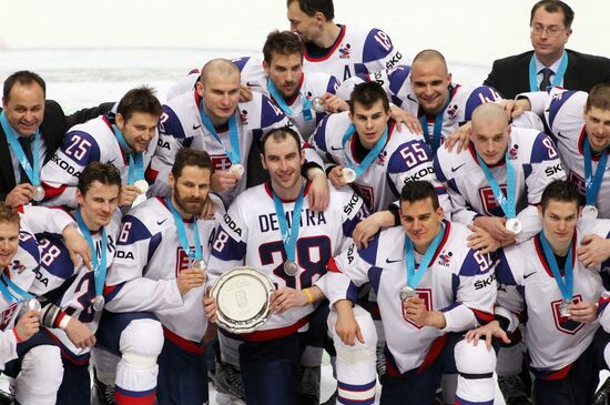 Hockey World Championship. Match Russia - Slovakia