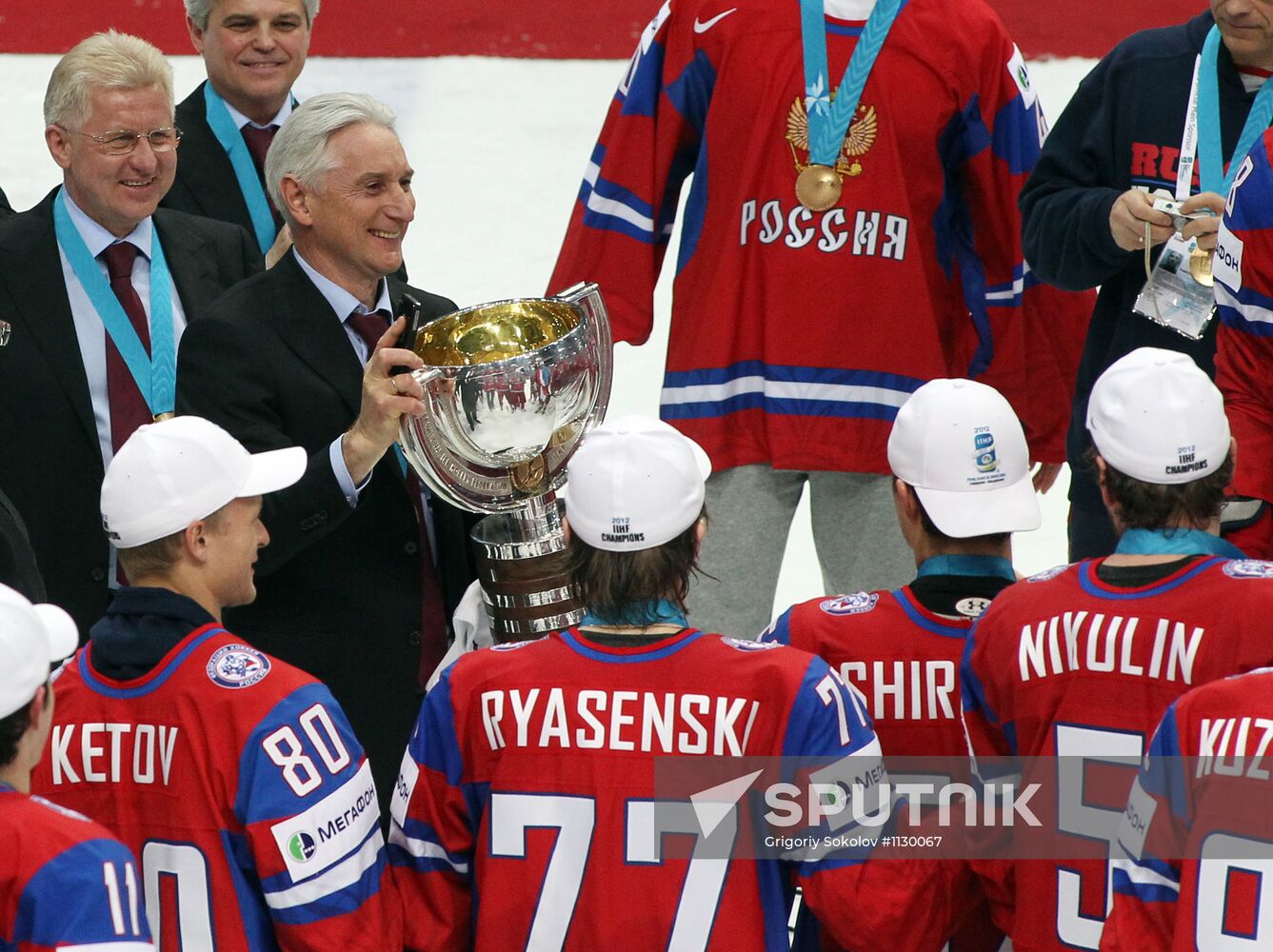 Hockey World Championship. Match Russia - Slovakia