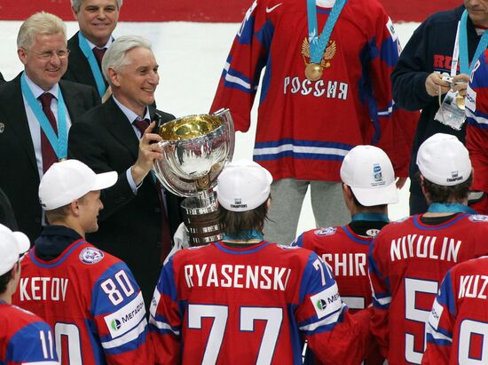 Hockey World Championship. Match Russia - Slovakia