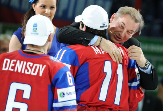 Hockey World Championship. Final match Russia - Slovakia