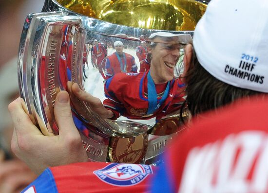 Hockey World Championship. Final match Russia - Slovakia