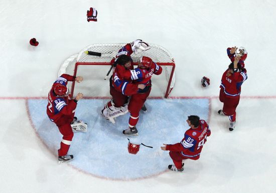 Hockey World Championship. Final match Russia - Slovakia