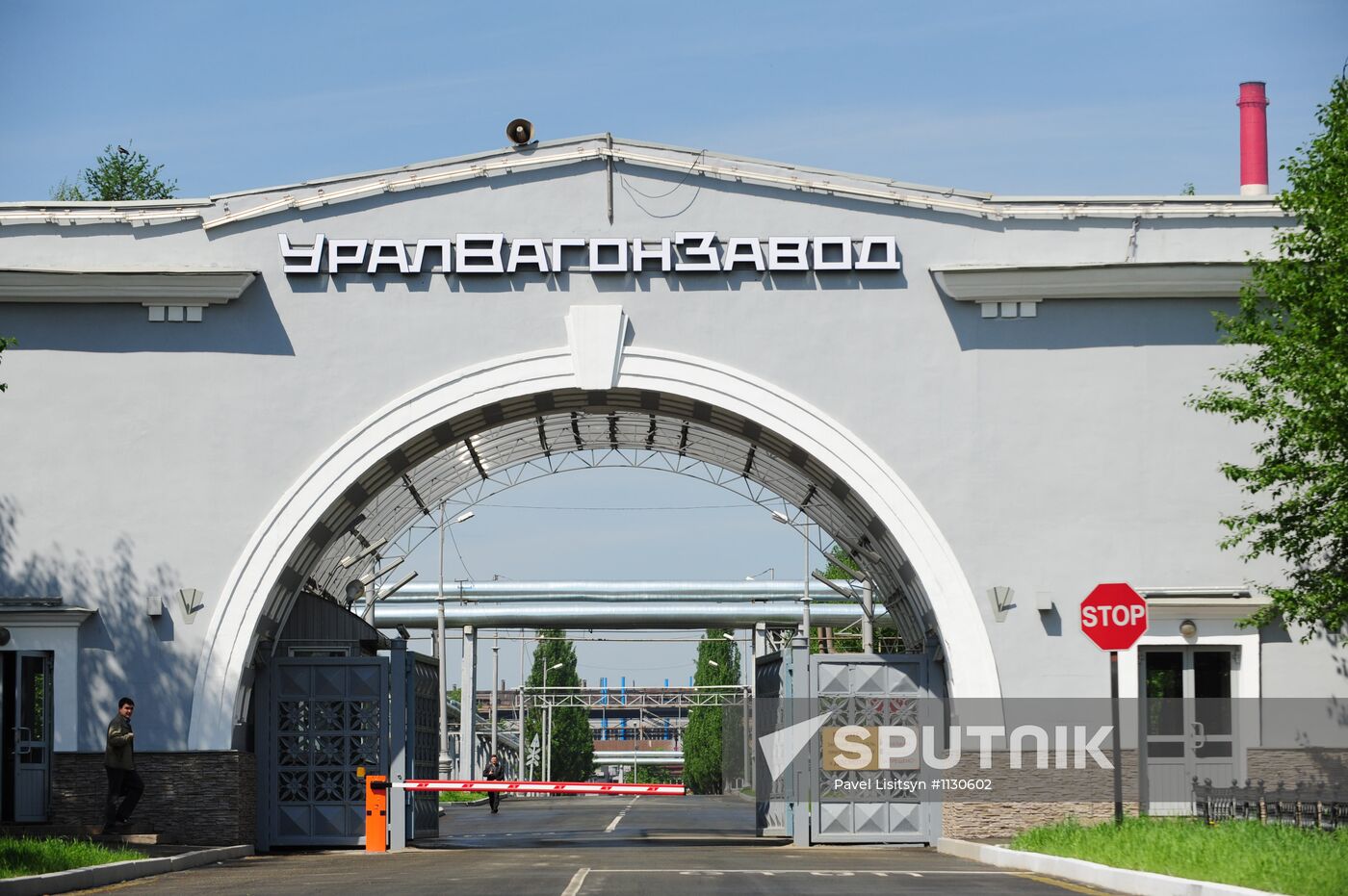 Igor Kholmanskikh at "Uralvagonzavod" in Nizhny Tagil