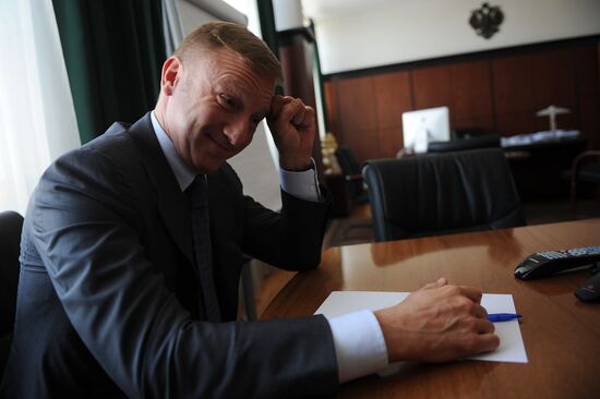 Dmitry Livanov, newly appointed Education Minister
