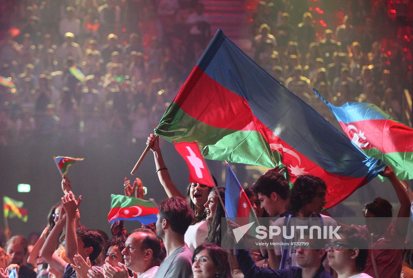 Eurovision 2012 contest. First semifinal