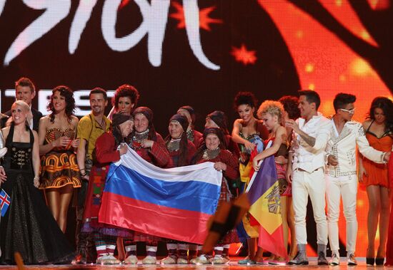 Eurovision 2012 contest. First semifinal