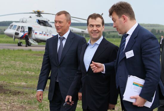 Dmitry Medvedev's working visit to Bryansk Region