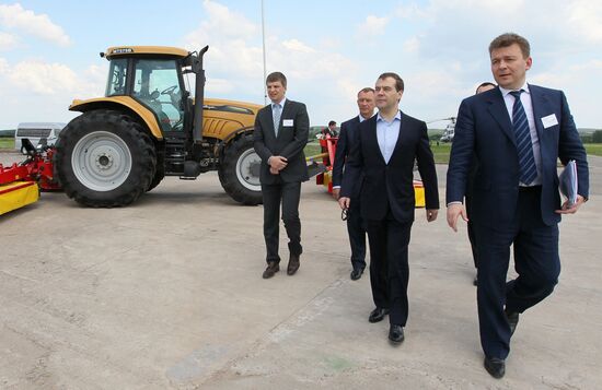 Dmitry Medvedev's working visit to Bryansk Region