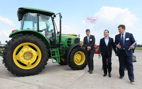 Dmitry Medvedev's working visit to Bryansk Region