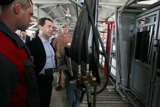 Dmitry Medvedev's working visit to Bryansk Region