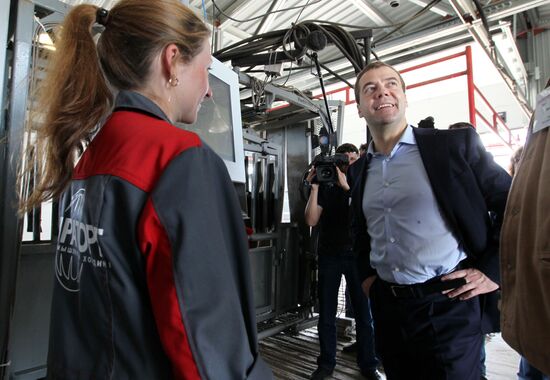 Dmitry Medvedev's working visit to Bryansk Region
