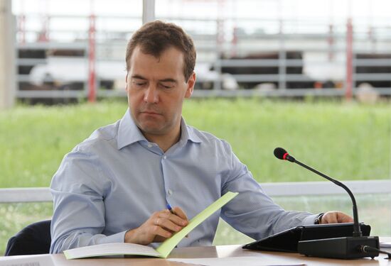 Dmitry Medvedev's working visit to Bryansk Region