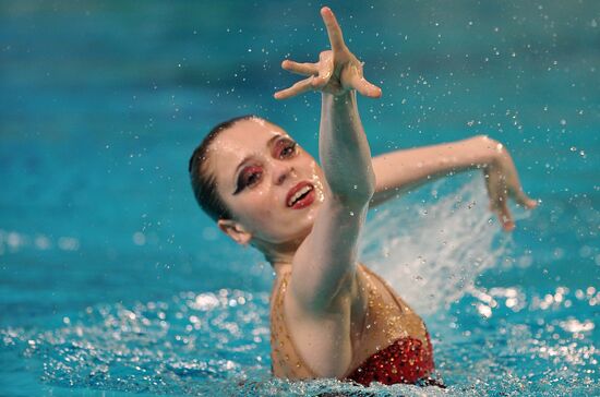 Synchronized Swimming European Championship. First day
