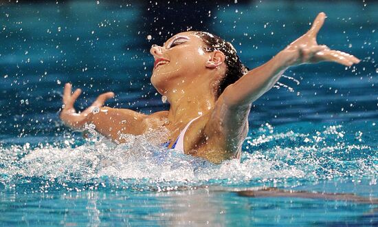 Synchronized Swimming European Championship. First day