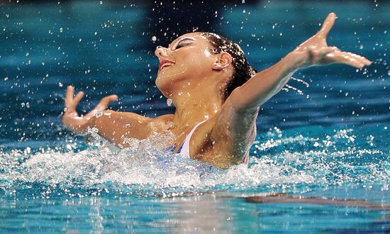 Synchronized Swimming European Championship. First day