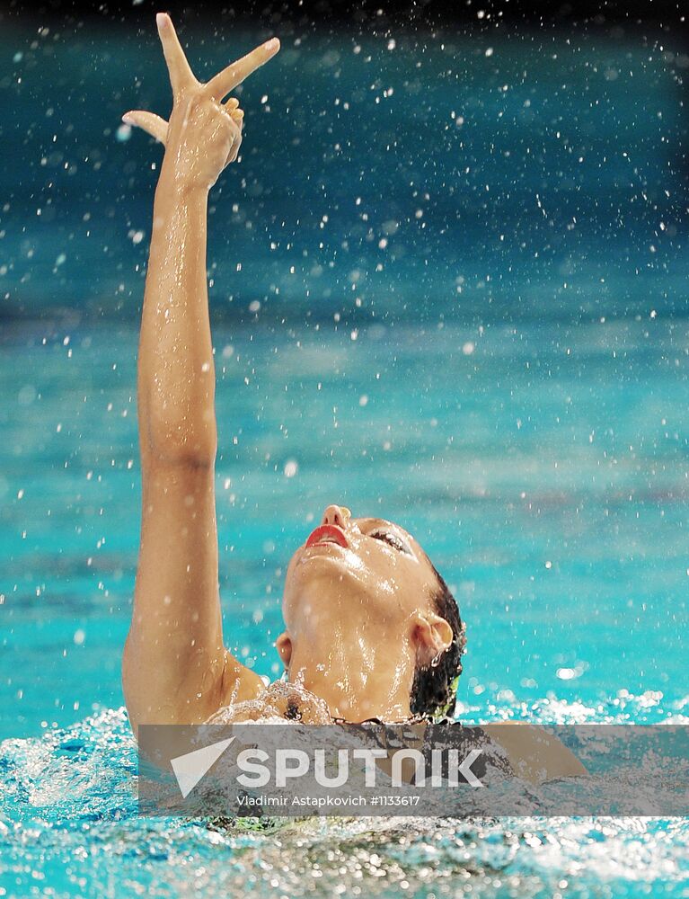 Synchronized Swimming European Championship. First day
