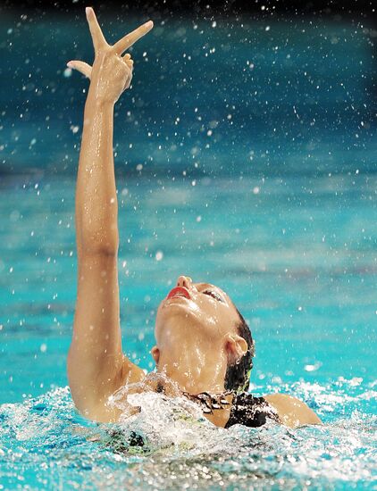 Synchronized Swimming European Championship. First day