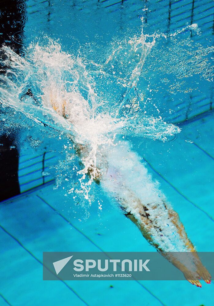 Synchronized Swimming European Championship. First day