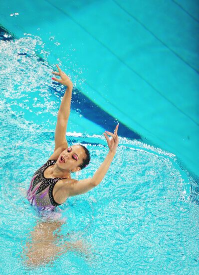 Synchronized Swimming European Championship. First day