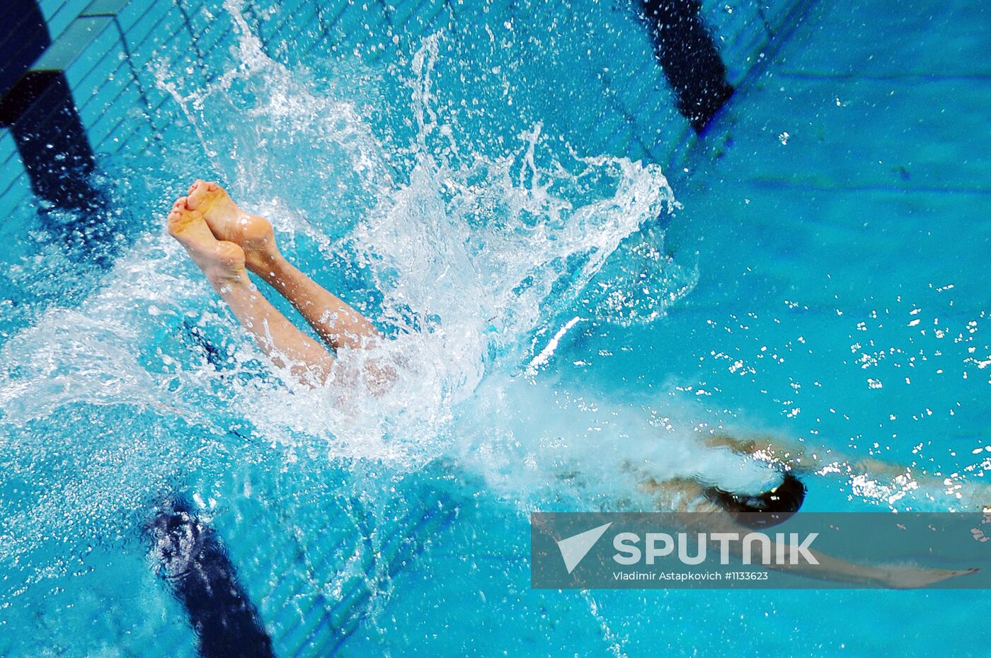 Synchronized Swimming European Championship. First day