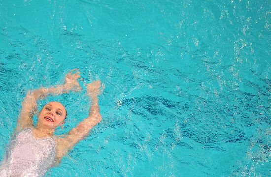 Synchronized Swimming European Championship. First day