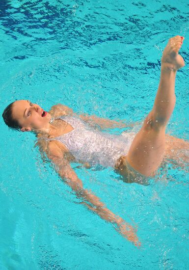 Synchronized Swimming European Championship. First day