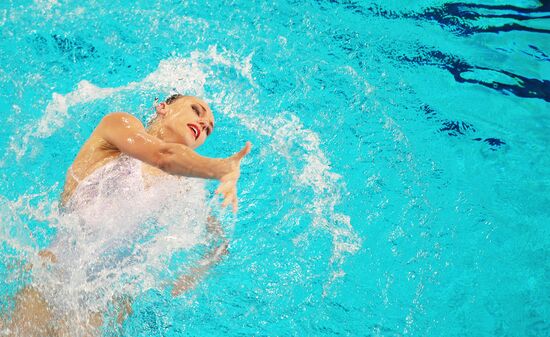 Synchronized Swimming European Championship. First day