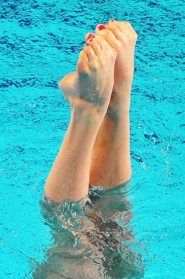 Synchronized Swimming European Championship. First day
