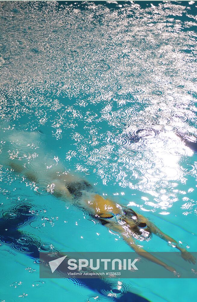 Synchronized Swimming European Championship. First day