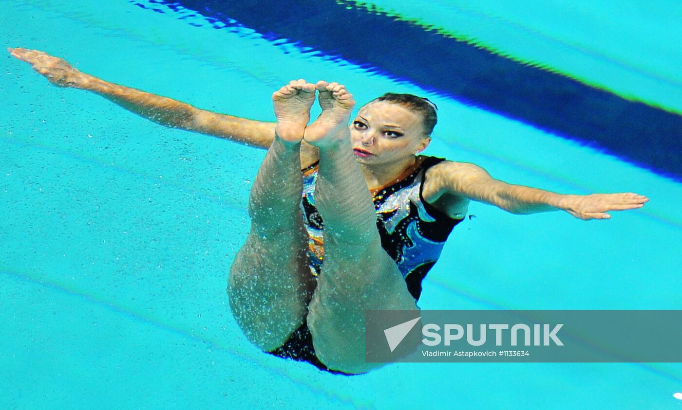 Synchronized Swimming European Championship. First day