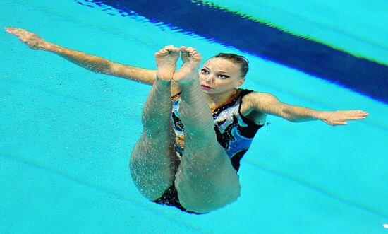 Synchronized Swimming European Championship. First day