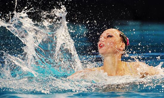 Synchronized Swimming European Championship. First day
