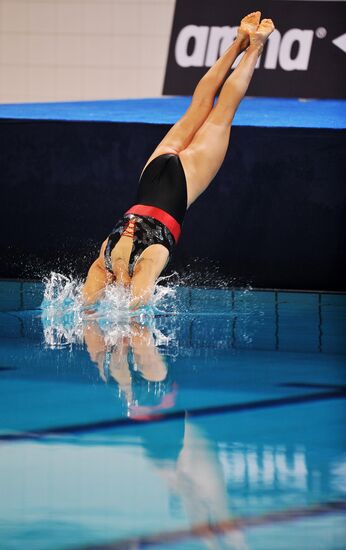 Synchronized Swimming European Championship. First day