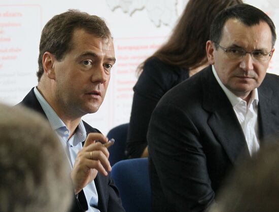 Dmitry Medvedev's working visit to Bryansk Region