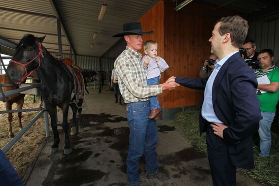 Dmitry Medvedev's working visit to Bryansk Region