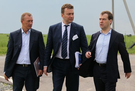 Dmitry Medvedev's working visit to Bryansk Region