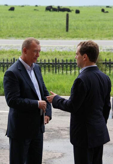 Dmitry Medvedev's working visit to Bryansk Region