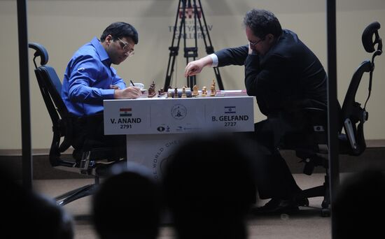 Chess Match for World title. Day 9