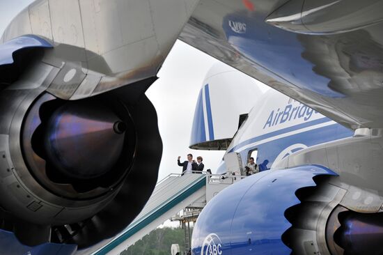 Presentation of aircraft companies Volga-Dnepr & AirBridgeCargo