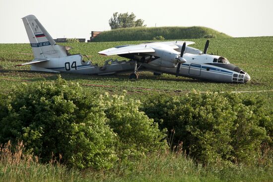 Crash of a Russian An-30B military plane in Czech Republic