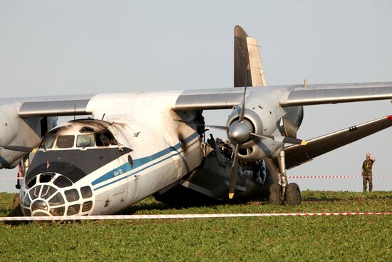 Crash of a Russian An-30B military plane in Czech Republic