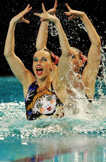 European Synchronized Swimming Championships. Day One
