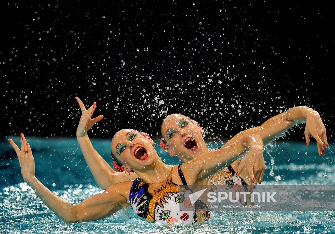 European Synchronized Swimming Championships. Day One