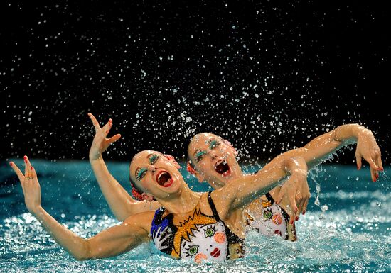 European Synchronized Swimming Championships. Day One