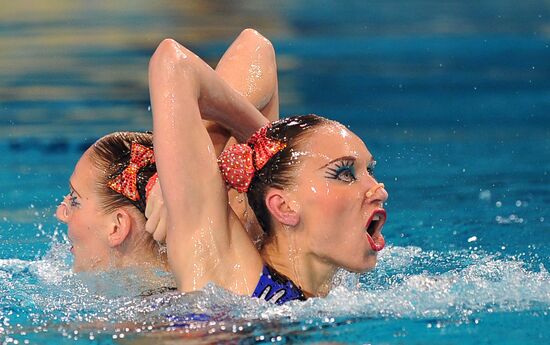 European Synchronized Swimming Championships. Day One