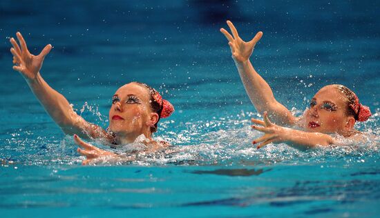 European Synchronized Swimming Championships. Day One