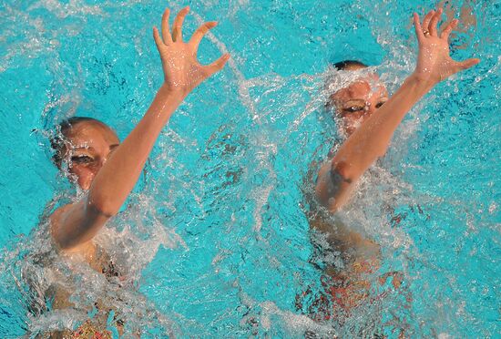 European Synchronized Swimming Championships. Day One
